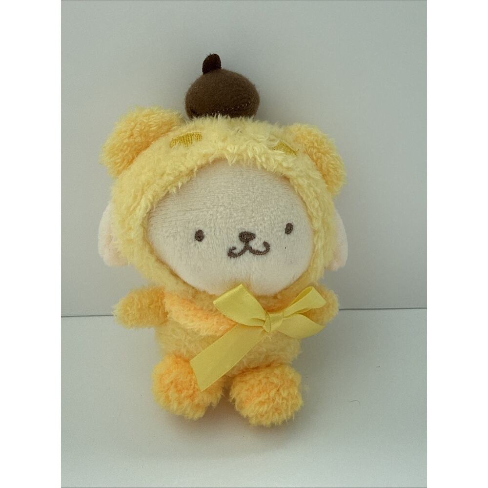 Sanrio Pompompurin Yellow Backpack Bag Plush